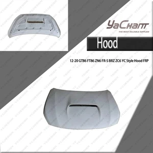 FRP YC Style Fronthaube für 12-20 GT86 FT86 ZN6 FR-S BRZ ZC6 Motorhaube Abdeckung - Bild 1 von 5