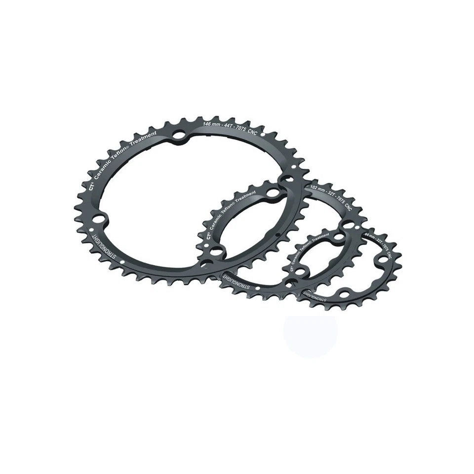 corona mtb for xtr 960 22d nero CC660322 STRONGLIGHT guarnitura - Immagine 1 di 1