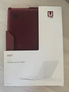 **NOWE** UAG Dot Series Macbook Pro 14" (2021) etui - bakłażan / bordowy - Zdjęcie 1 z 15