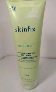 SKINFIX Glycolic Renewing Body Scrub 8 fl oz -Vegan, New Sealed - Picture 1 of 5