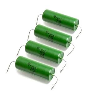 4 Stück PIO Kondensator 0,1uF 1600V K42Y-2 Papier in Öl Audio Verstärker Sowjetischer alter Lagerbestand - Bild 1 von 3