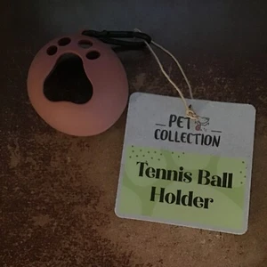 SOPORTE DE PELOTA DE TENIS COLECCIÓN MASCOTAS MARRÓN CUMPLEAÑOS NAVIDAD CANINO - Imagen 1 de 1