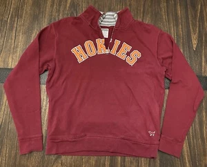 Victoria’s Secret Pink Va Tech Hokies Pullover - Damen XS - weinrot - Bild 1 von 11