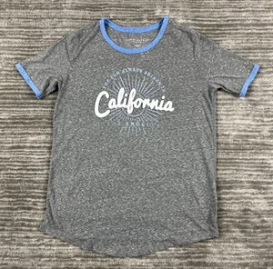 Aeropostale Shirt Medium Gray California Shortsleeve Casual - Picture 1 of 12