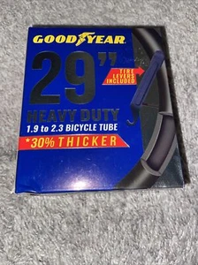 Goodyear 29" x 1.9"-2.3", 30% Thicker Heavy Duty Bike Tube, Black - Picture 1 of 4