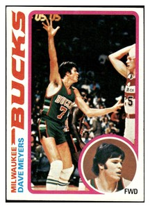 1978 Topps Dave Meyers    Milwaukee Bucks #8