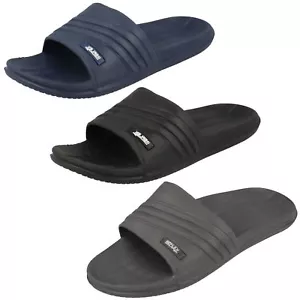 Hombre A0044 Slip On Shower Beach Sliders Mules Sandalias Por Reflex £ 3.99 - Imagen 1 de 27