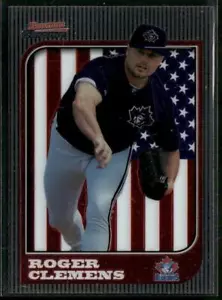 1997 Bowman Chrome #46 Roger Clemens International - Picture 1 of 2