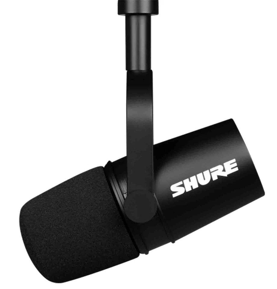 Shure MV7X XLR Podcast Mikrofon - Schwarz
