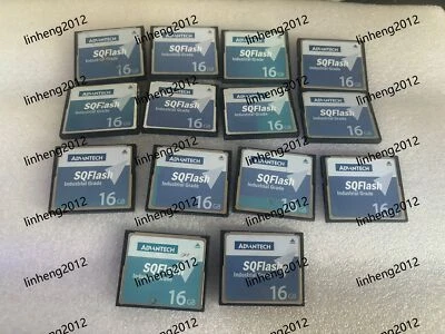 14PCS  Advantech SQFlash Industrial Grade Compact Flash  16GB CF CARD Drive - Image 1 of 2