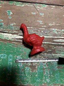 Antique Original RED GOOSE SHOES Cast Iron Coin Bank - Picture 1 of 6