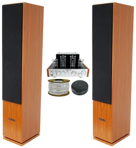 Rockville BluTube WD Bluetooth Tube Amplifier+(2) Tower Speakers+Wifi Receiver - Picture 1 of 12