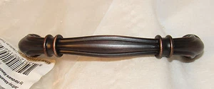 JEFFREY ALEXANDER Antiqued Oiled Bronzed drawer Cabinet Handle Pull 317-96DBAC - Picture 1 of 4