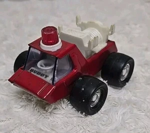 Camión de Bomberos Buddy L Rojo Estampado Acero Metal/Plástico Neumáticos Anchos De Colección Japón RARO - Imagen 1 de 5