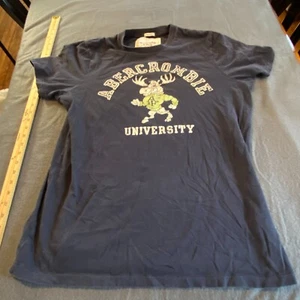 University T-shirt abercrombie Size XXL muscle VTG - Picture 1 of 4