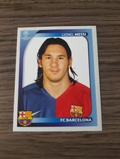 2008 MESSI panini UEFA Champions League 2008-2009 FC BARCELONA ARGENTINA RARE