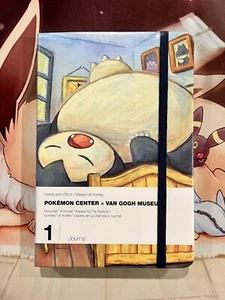 Pokémon x Van Gogh Museum Munchlax & Snorlax Bedroom Journal - Picture 1 of 3