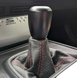 MATTE BLACK SL 530 GRAMS WEIGHTED SHIFT KNOB SHIFTER TEAR DROP GRIP TAPE - Picture 1 of 4