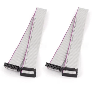 2pcs FC16P IDC 16-Pin Hard Drive Verlängerungskabel Flachbandkabel Steckverbinde - Bild 1 von 2