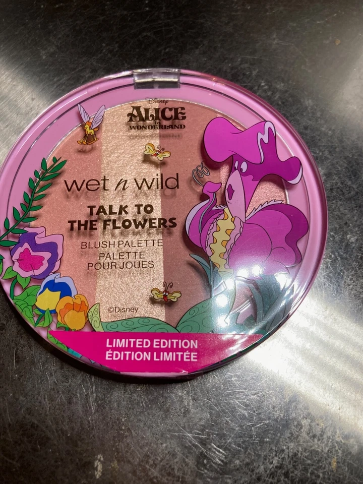 Wet n Wild Alice in Wonderland ~TALK TO THE FLOWERS~ Matte/Shimmer Blush Palette - Image 1 of 1