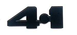 BADGE 4.1 BLACK suit FORD XD XE S pack Falcon Fairmont Ghia ESP CORTINA TE TF - Picture 1 of 1