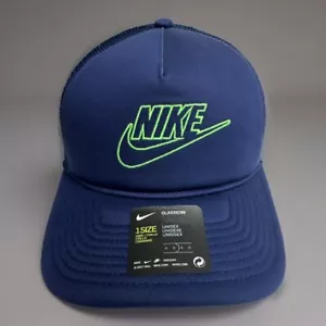 Gorra de camionero Nike Classic99 malla espuma verde Swoosh SnapBack DC3984-410 **NUEVA** - Imagen 1 de 6