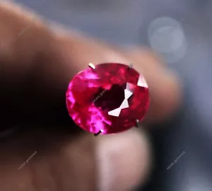 Extremely Rare Pink Sapphire Oval Cut 9.50 Ct NATURAL CERTIFIED Loose Gemstone - Picture 1 of 8