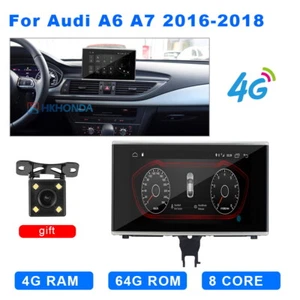 For Audi A6 A7 2016-2018 Navigation Car GPS Units Screen Auto Media Player Video - Imagen 1 de 12