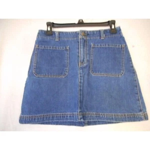 Size 4 Gap Blue Denim Skirt 100% cotton - Picture 1 of 5