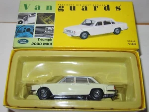 CORGI VANGUARDS - TRIUMPH 2000 MKII - WHITE - Mint/Perfect MIB - Picture 1 of 8