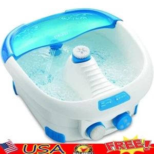 Heated Foot Spa Bubble Massager W/ Hydrotherapy Jets & Pedicure Center Quiet New - Bild 1 von 13