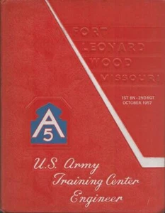OKT 1957 US ARMY FORT LEONARD WOOD TRAINING 1st BATTALION 2nd RGT VG COND - Bild 1 von 1
