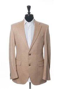 Coppley Brown Herringbone Cashmere Bocelli Blazer 14918 - Picture 1 of 5