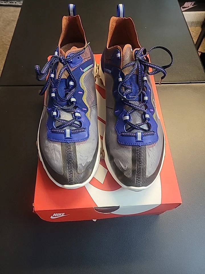 Nike React Element 87 Dusty Peach Men's Size 11 New Running Shoes - Image 1 of 4