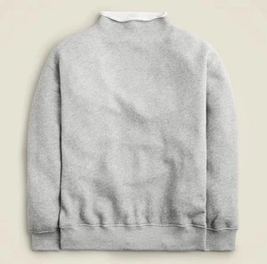J. Sudadera Crew XXS Heritage Terry Rollneck™ Gris - Imagen 1 de 5
