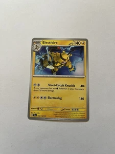 Electivire 054/162 Sv05: Temporal Forces Regular - Picture 1 of 1