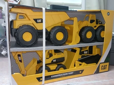 Funrise 卡特彼勒建筑车队自卸车推土机装载机背孔 全新带盒 — 第 1/4 张图片