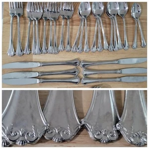 Reed Barton County French Flatware Set Of 29 Pieces - Picture 1 of 7