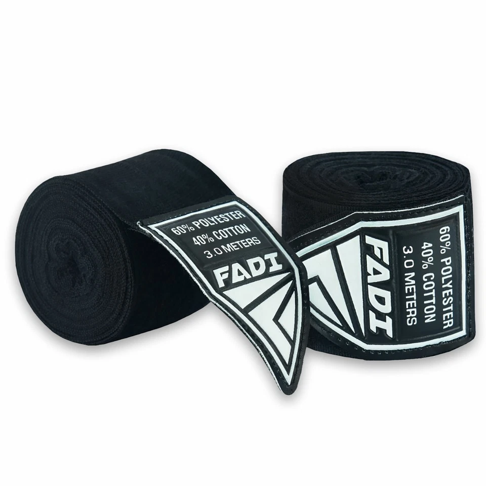 Envolturas elásticas de boxeo FADI Sports 120" 180" MMA Muay Thai Kickboxing, unisex Foto 1 de 1