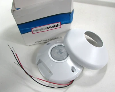 Sensor Switch CMR 10 Ceiling Occupancy Motion Sensor White - Image 1 of 2