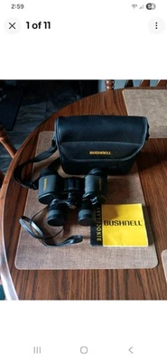 Vintage Bushnell Model 13-7016 Binoculars 7-15x35 Insta-Focus 300ft at 1000yds - Image 1 of 4