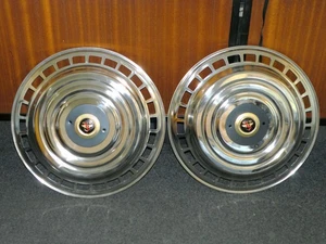 2x 20" Stainless Steel Rear Duple Centre Wheel Discs Dominant Coach Bus NOS Pair - Picture 1 of 3