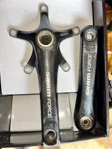 SRAM Force GXP Crankset Carbon 172.5mm 130BCD w/ Bottom Bracket - Picture 1 of 4