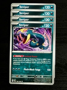 4X Seviper - 062/094 - PFL - Pokémon TCG - Picture 1 of 1