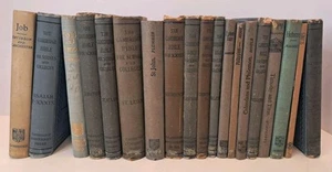 The Cambridge Bible for Schools and Colleges Lot - 19 Vols. 1890's-1920s Rare - Foto 1 di 22