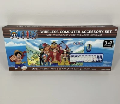 ONE PIECE WIRELESS COMPUTER ACCESSORY SET WIRELESS KEYBOARD WIRELESS MOUSE NEW - Image 1 of 3