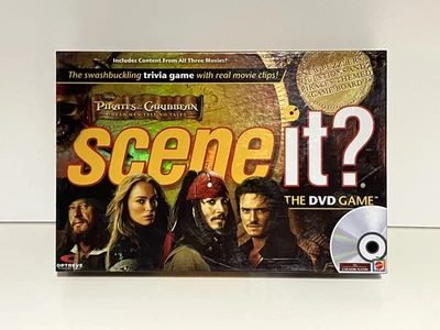 Pirates Of The Caribbean - Scene It DVD Game - Mattel 2007 COMPLETE VGC - Image 1 of 3