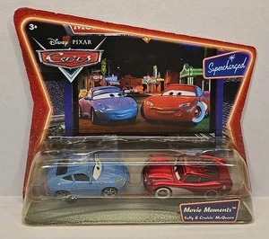 Disney Pixar Cars Supercharged Movie Moments Sally & Cruisin McQueen K5923 0910 - Picture 1 of 24