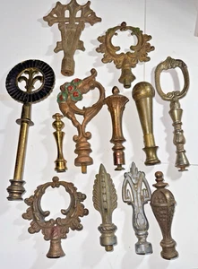 12 ACABADOS DE LÁMPARA DE METAL ANTIGUOS - Variedad Estilos (5) - Imagen 1 de 3