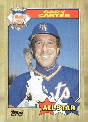 1987 Topps #602 Gary Carter - Image 1 of 2
